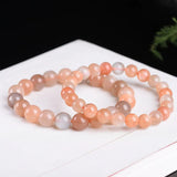 Natural Colorful Sunstone Crystal Bracelet