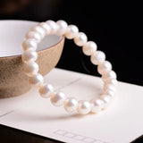 4A Pearl Crystal Bracelet Quartz Natural Fresh Water