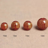 4A Red Agate Heart Sutra Buddha Crystal Bead DIY Jewelry Making