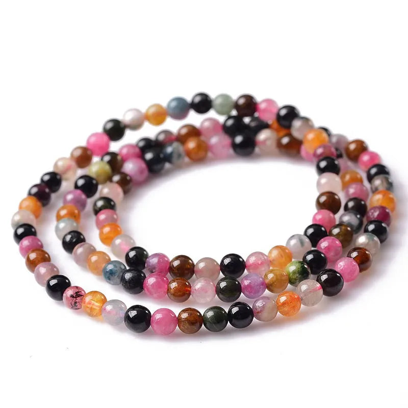 4A Natural Tourmaline Crystal Bracelets