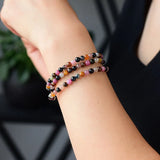 4A Natural Tourmaline Crystal Bracelets
