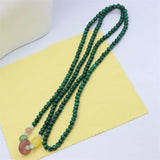 4Circle Malachite Amber Aquamarine Bracelet For Women