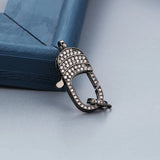 CZ Lobster Clasps Hooks, DIY Bracelet Necklace Jewelry