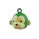 Animal Enamel Copper Monkey Style Bell Charms DIY Craft Pendant Decor