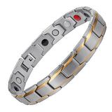 Men's Magnetic Therapy Bracelet Titanium Steel Jewelry