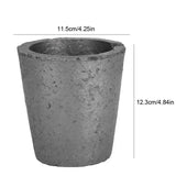 4Kg Silicon Carbide Graphite Crucible for Metal Melting