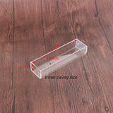4Layers High Acrylic Clear Nail Polish Storage Rack Makeup Cosmetic Organizer