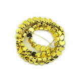4MM 100PCS Nano Plating Natural Hematite LOVE Spacers Beads
