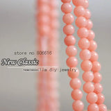 500Pcs Pink Natural Coral Loose Bead Strands for Jewelry Charms