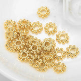 Barrel Spacer Beads 14K Plated Brass DIY Jewelry Accessories