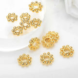 Barrel Spacer Beads 14K Plated Brass DIY Jewelry Accessories