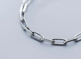 925 Sterling Silver Cuban Link Bracelet Hip Hop Punk GTLS815