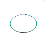 Colorful Stainless Steel Necklace and Bracelet Set for Women