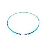 Colorful Stainless Steel Necklace and Bracelet Set for Women