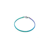 Colorful Stainless Steel Necklace and Bracelet Set for Women