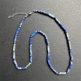 Afghanistan Lapis Lazuli Necklace Jewelry Healing Power Persian Lasurite Stone