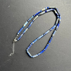 Afghanistan Lapis Lazuli Necklace Jewelry Healing Power Persian Lasurite Stone