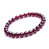 4MM Garnet Beads Cuff Lucky Bracelet All Saints Easter Meditation
