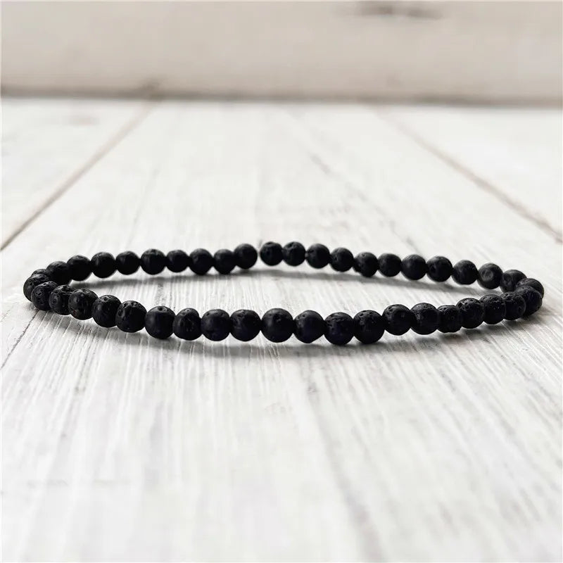 Turquoise Tiger Eyes Stone Beads Bracelet