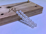 Natural Shell Pearl Earring 18k Hook Party Jewelry