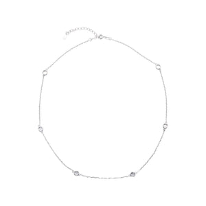 4MM Round Bezels Keepsake Breast Milk Necklace Settings with 6 Bezels