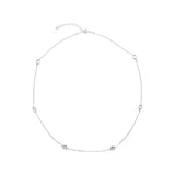 4MM Round Bezels Keepsake Breast Milk Necklace Settings with 6 Bezels