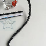 Rubber Tooth Hairband Headband DIY Hair Clips Jewelry Findings