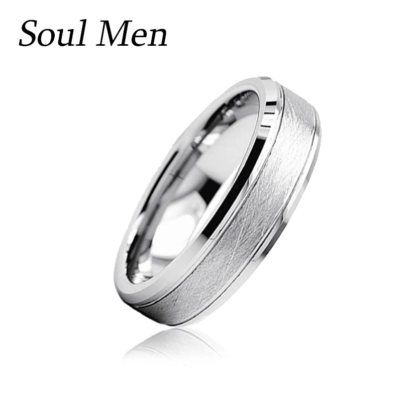 4MM Tungsten Women's Wedding Band, Scratch Resistant Size 10 11