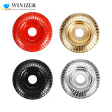 4PC Angle Grinder Wood Carving Disc Set for Shaper Carving Disc Attachments