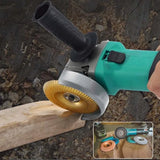 4PC Angle Grinder Wood Carving Disc Set for Shaper Carving Disc Attachments