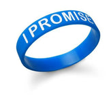 4PC Ink Filled Colour Silicone Wristband Round Bracelet for Promotion Bands