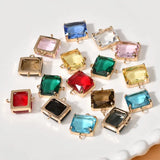 4PCS 14*17mm Rhinestone Pendant Charms for Jewelry Making DIY