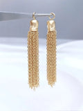 4PCS 14K Plated Earrings DIY Supplies Charms For Jewelry Making