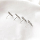 4PCS 14k Plated Heart Shape DIY Earrings Making Charms