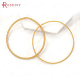 4PCS Brass Metal Spring Bracelet Jewelry Making Supplies