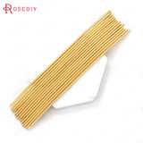 4PCS Brass Metal Spring Bracelet Jewelry Making Supplies