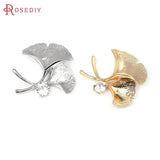 Ginkgo Biloba Charms Pendants for Jewelry Making Earrings
