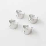 4PCS 20mm 14K Plated Ring Settings for DIY Hand Accessories