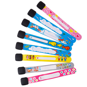 4PCS Adjustable Waterproof Wrist Strap Safe Anti-lost Bracelet For Kids