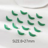 4PCS Coloured Glaze Flower Pendant for Jewelry Making