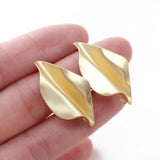 4PCS Diamond-shaped Pleated Ear Diy Earrings Jewelry