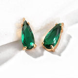 4PCS Glass Pendant Eardrop Charms for DIY Earrings