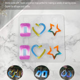 4PCS Resin Earring Molds for DIY Earrings, Jewelry, Pendant Craft