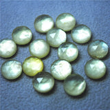 4PCS Citrine Topaz Cabochons Oval & Coin Shape 10X14MM & 10MM DIY Jewelry