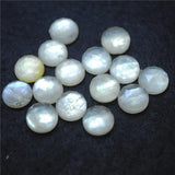 4PCS Citrine Topaz Cabochons Oval & Coin Shape 10X14MM & 10MM DIY Jewelry