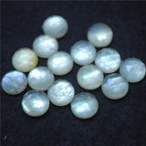 4PCS Citrine Topaz Cabochons Oval & Coin Shape 10X14MM & 10MM DIY Jewelry