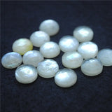 4PCS Citrine Topaz Cabochons Oval & Coin Shape 10X14MM & 10MM DIY Jewelry