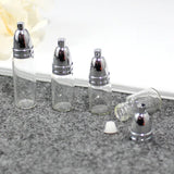 4PCS Glass Bottle Pendant Wish Secret Keep Small Bottle Pendants Women Gift
