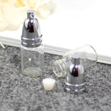 4PCS Glass Bottle Pendant Wish Secret Keep Small Bottle Pendants Women Gift