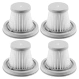 4PCS HEPA Filter for Vacuum Cleaner Home Car Mini Wireless Washable Filter